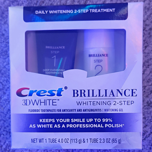 Crest white brilliance - 3d,