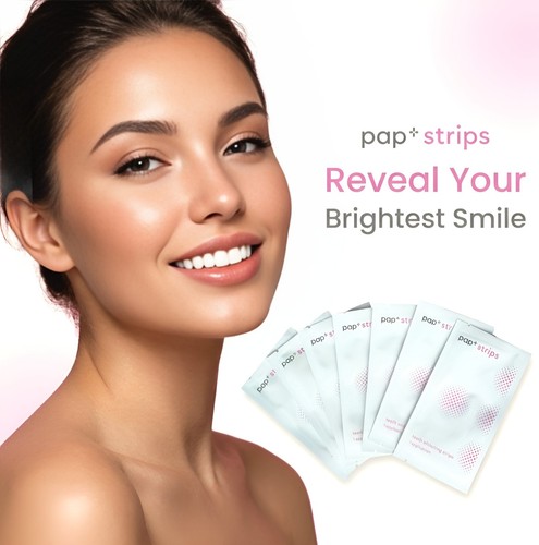 Teeth whitening strips - strips, pap
