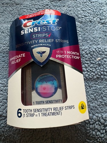 Crest sensi stop strips tooth - crest, sensi-stop