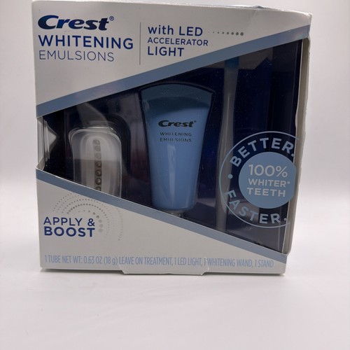 Crest whitening emulsions kit - crest,