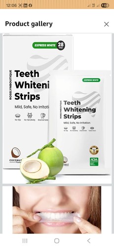 Packs teeth whitening - packs, 28