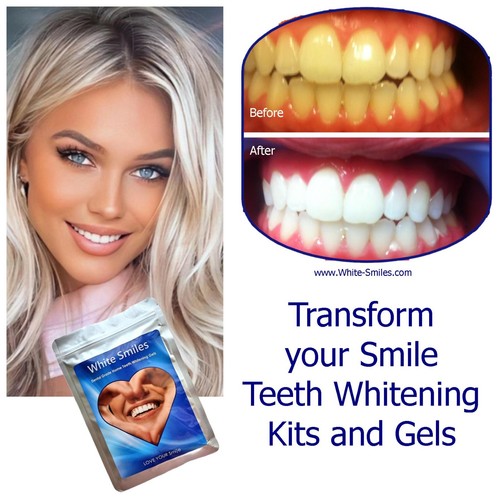 Advanced teeth whitening - teeth, gel