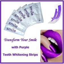 Purple Teeth Whitening Strips