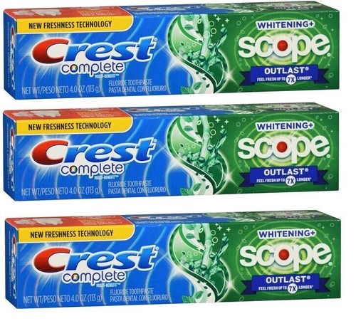 Crest whitening scope - crest, +