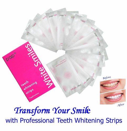 Teeth whitening strips pap - teeth,