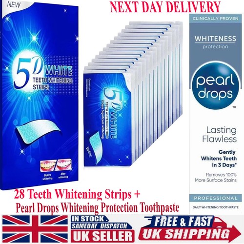 Teeth whitening strips 5d - teeth,