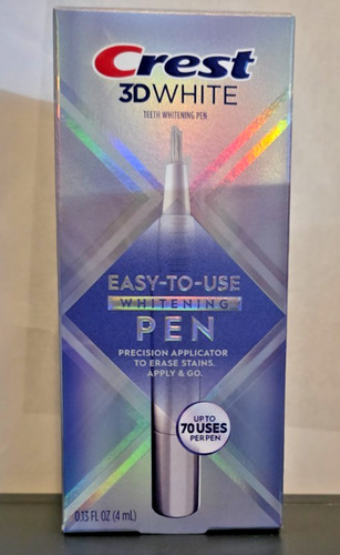 Crest whitening pen up - up, to